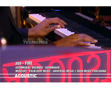 Ayo “Fire” – Acoustic @ TV5MONDE (Video)