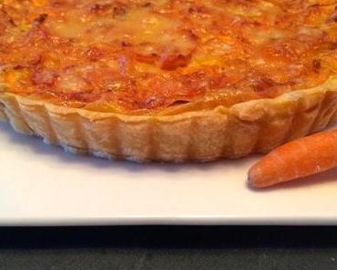 Quiche Orange – Schnelle Quiche mit Karotten