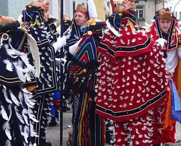Glückselig: Narrensprung in Rottweil