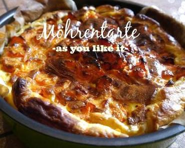 Möhrentarte as you like it