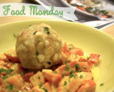 - Food Monday – Semmelknödel auf Kürbis-Creme Fraîche-Gemüse