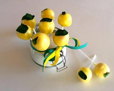 Yellow Pops – Luftige Cake-Pops mit frischen Zitronen