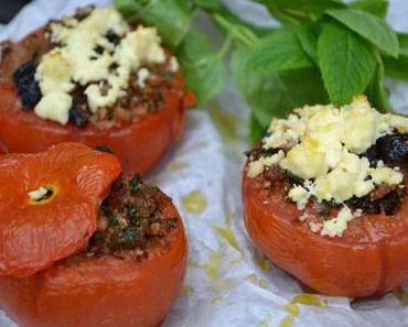 Savoury Wednesday: Gefüllte Tomaten mit Feta überbacken