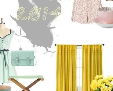 Meine Farbentrends für den Frühling 2014.