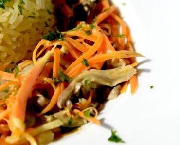 Soulfood: Reis mit Austernpilzen
