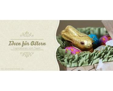 Osterkörbchen mit schlichter Karte