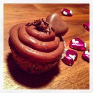 Chocolate Heaven – Schokoladencupcakes mit Frischkäse-Schokoladenfrosting