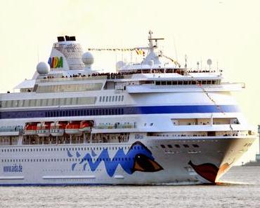AIDAcara eröffnet Kreuzfahrtsaison in Kiel Reisen rund um Großbritannien und bis nach Spitzbergen
