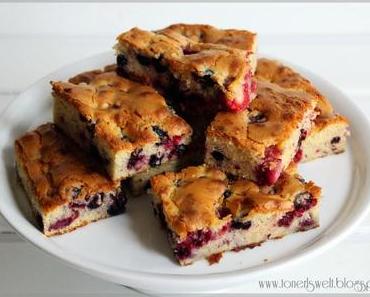 Fruity Blondies / Fruchtige Blondies