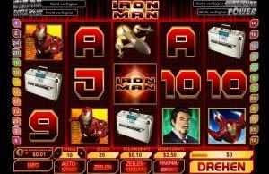 Der Spielautomat Iron Man im EuroGrand Online Casino