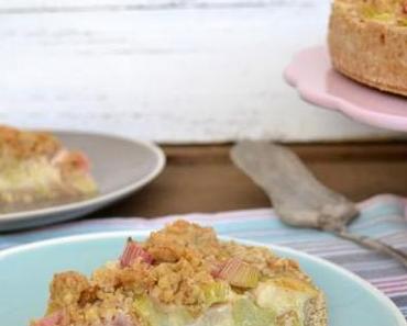 Rhabarber-Streusel-Käsekuchen