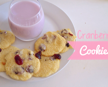 Cranberry Cookies ♡