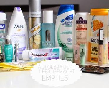 Aufgebraucht | Leer gemacht | Empties #4