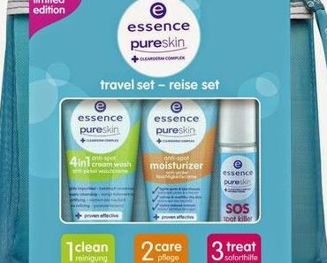 essence pure skin travel set