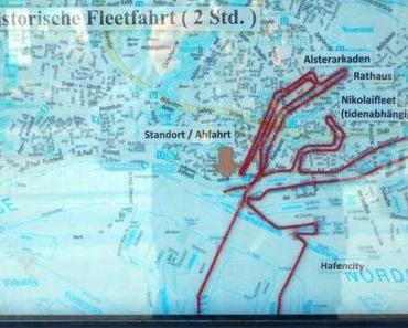 Historische Fleetfahrt mit der Birgit Ehlers