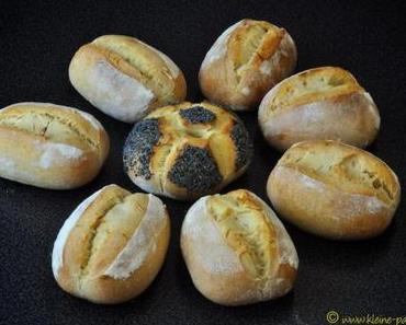 Zuerst Brötchen backen und dann einfach Spaß haben
