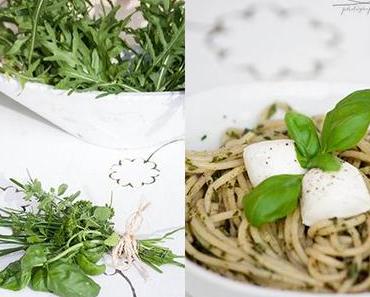 Rucola Pesto mit Kräutern – gesund und lecker!