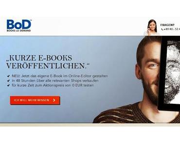 Books on Demand Produkt "E-Short"