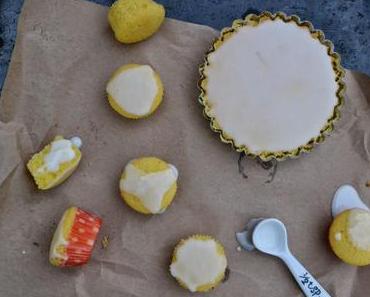 Verführerische kleine Zitronen - Mandel Muffins mit einem Schuss Olivenöl