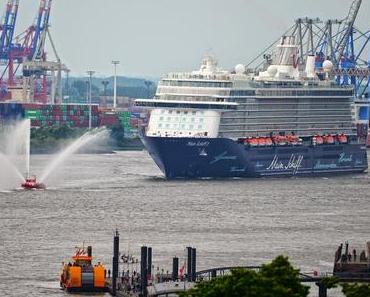 Tui-Cruises bringt uns das Ereignis des Sommers - die Taufe der Mein Schiff 3 in Hamburg
