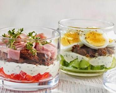 Rezept: Sandwich im Glas