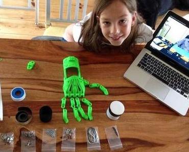 Schüler entwickeln 5-Dollar-Handprothese aus dem 3D-Drucker
