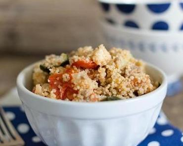 Couscous mit Hackfleisch und Gemüse