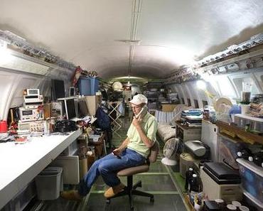 Elektroingenieur nutzt ausgediente Boeing 727 als Wohnraum