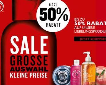 [Sale] bis zu 50% Rabatt bei TheBodyShop