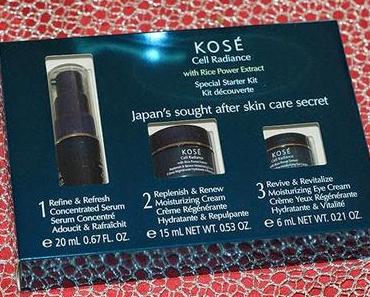 [Review] Kosé Cell Radiance Special Starter Kit