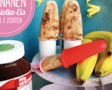 Bananen-Nutella Eis