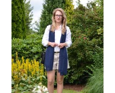 OUTFIT: Big White Blouse