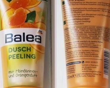 [Review]: Balea Dusch Peeling mit Mandarinen- Orangenduft