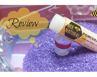 Review: Bee Natural Pomegranate Lippenpflege