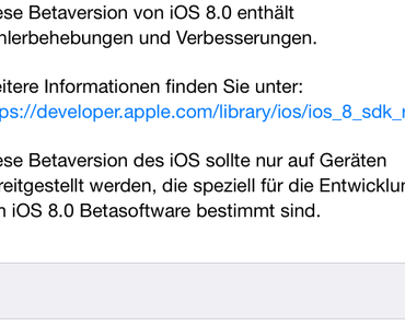iOS 8 Beta 2 ist da und das ist neu! [Überblick]