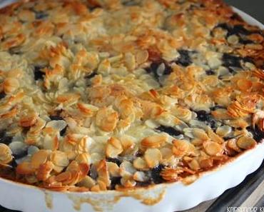 Mandel - Pflaumenmus - Tarte *