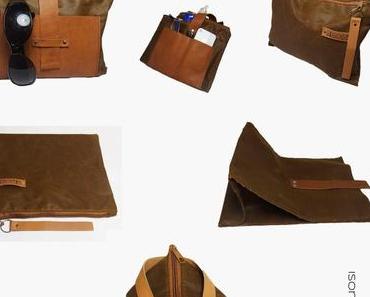 Taschen aus gewachstem Canvas