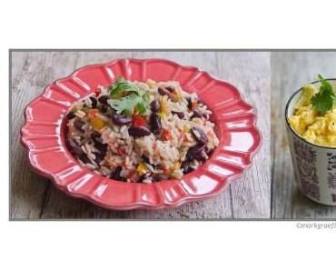 Brazil 2014 kulinarisch: Costa Rica – Gebratene rote Bohnen mit Reis und Ei