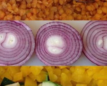 Lobenswerter Linsensalat, leicht & lecker – oder – Vier “L” für drei “M”