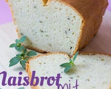 #Brotbackenfürfaule – Maisbrot mit Oregano (vegan)