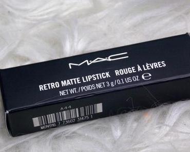 [Review] MAC Lipstick Retro Matte "Relentlessly Red"
