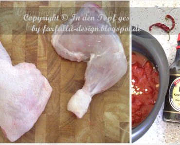 In den Topf geschaut * 8-Stunden-Hähnchen... 8 sati piletinu