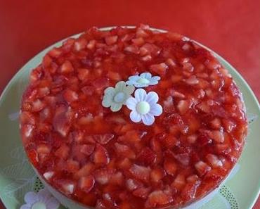 Erdbeer-Quark Torte / Strawberry Curd Cake