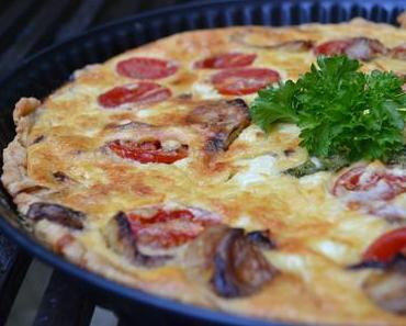 Savoury Wednesday: Quiche mit Kirschtomaten, Fenchel und Feta