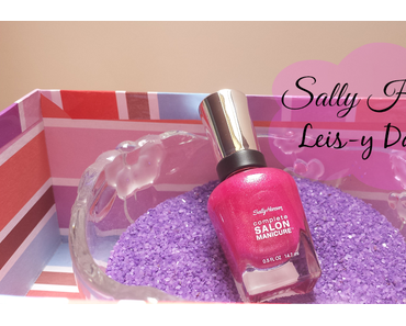 Review: Limited Edition: Sally Hansen Beach Paradise - Leis-y Days