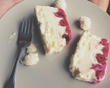 Eis für Dummies: Raffaello-Himbeer Eis