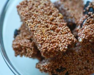 Video: Deluxe-Müsliriegel mit Amaranth und Mandeln