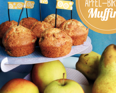 Apfel-Birnen Muffins