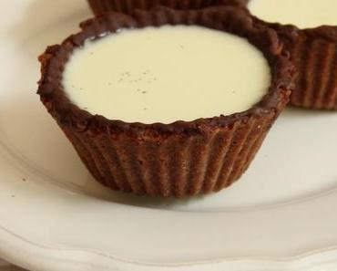 Schokokekse mit einem Stamperl Milch