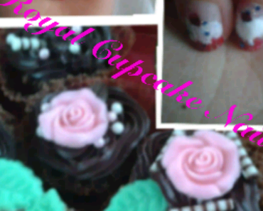 Royal Cupcake Nails ★☆